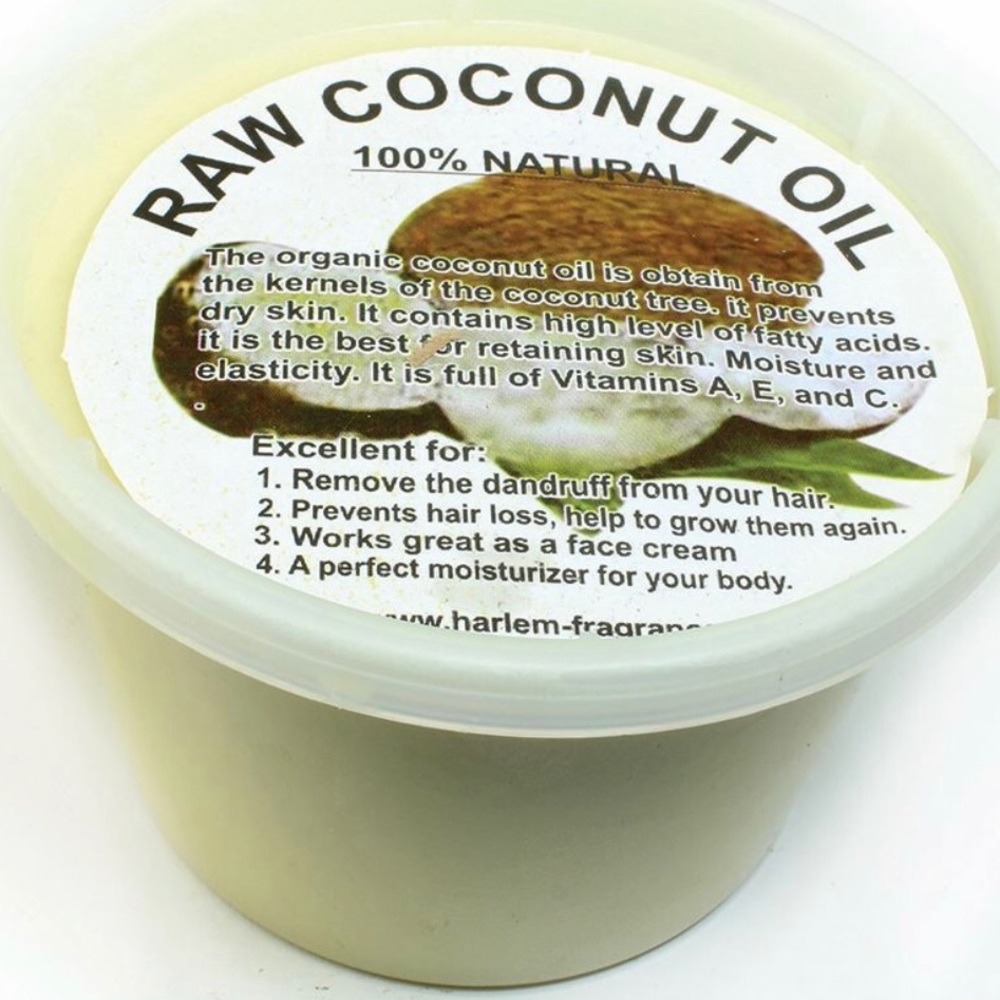 Raw coconut oil 100% natural 14 Oz